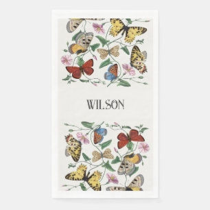 decoratieve butterflies wegwerpbaar servet