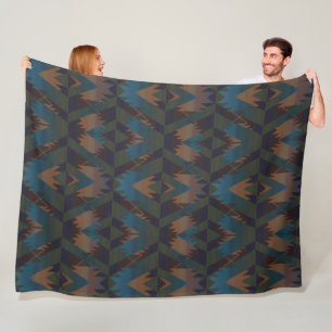 Decoratieve cartridge voor zuidwest design Aztec-p Fleece Deken