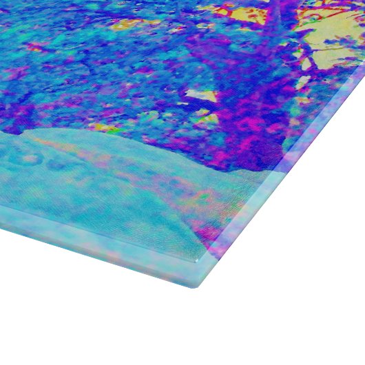 Decoratieve Chinese rode draak Snijplank (Hoek)