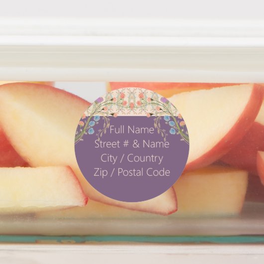 Decoratieve cirkelontwerper labels (Aangebracht)