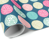 Decoratieve cirkels - Kleuren 01 - met 00486b Cadeaupapier (Rol Hoek)