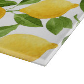 Decoratieve citroenen snijplank (Hoek)