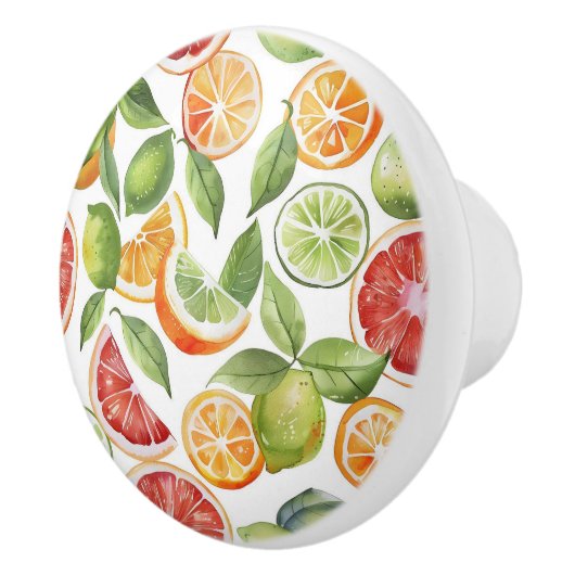 Decoratieve citrus keramische knoppen (Rechts)