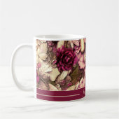 Decoratieve collage Butterflies en Rozen Koffiemok (Links)