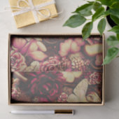 Decoratieve collage Butterflies en Rozen Tissuepapier (Geschenk)