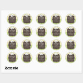Decoratieve cupcake | Gebak Chef Stickers (Vel)