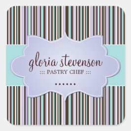 Decoratieve Cupcake Jar Stickers