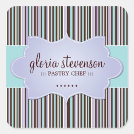 Decoratieve Cupcake Jar Stickers