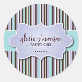 Decoratieve Cupcake Jar Stickers