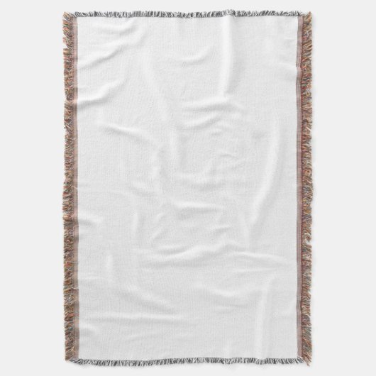 Decoratieve Custom Gooi Deken met Foto (Voorkant Verticaal)