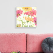 Decoratieve dagen canvas afdruk (Insitu (Woonkamer))