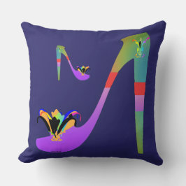 Decoratieve Dames Slaapkamerschoenen Twee Kussen