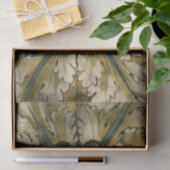 Decoratieve demask Rosette op grijze achtergrond Tissuepapier (Geschenk)