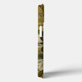 Decoratieve Demaskrozet op grijze achtergrond Case-Mate iPhone Case (Achterkant / Rechts)