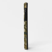 Decoratieve Demaskrozet op grijze achtergrond Case-Mate iPhone Case (Achterkant/links)