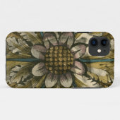 Decoratieve Demaskrozet op grijze achtergrond Case-Mate iPhone Case (Achterkant (horizontaal))
