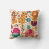 Decoratieve Dieren Kussen (Achterkant)