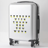Decoratieve Disney Alfabet Sticker (Koffer)