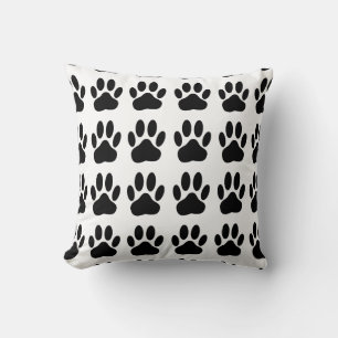 Decoratieve Dog Pawprint Kussen