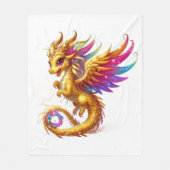 Decoratieve Dragon Fleece Deken (Voorkant)