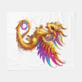 Decoratieve Dragon Fleece Deken (Voorkant (Horizontaal))