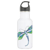 Decoratieve dragonfly waterfles  (Voorkant)