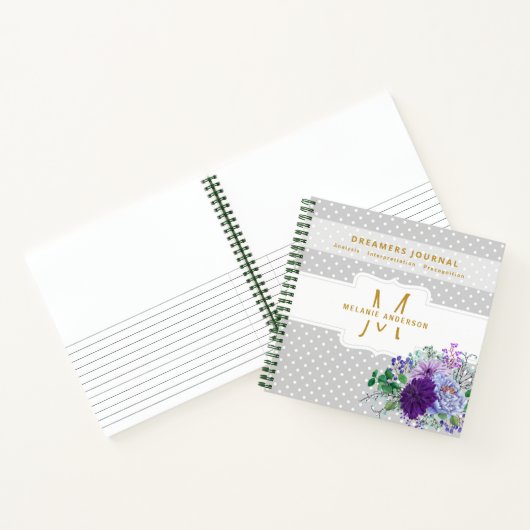 Decoratieve Dromers Journal Droomanalyse Notities Notitieboek (Binnen)