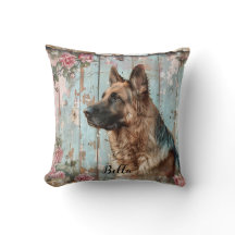 Decoratieve Duitse Herdershond Kussen