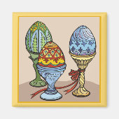 Decoratieve eieren Magnet (Voorkant)