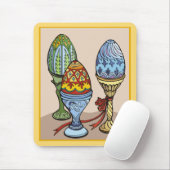 Decoratieve eieren Muismat (Met muis)