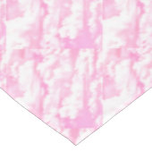 Decoratieve elegante zure powder roze wolken tafelkleed (Gekanteld)