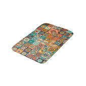 Decoratieve elementen: handgetekend patroon badmat (Gekanteld)