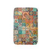 Decoratieve elementen: handgetekend patroon badmat (Voorkant Verticaal)