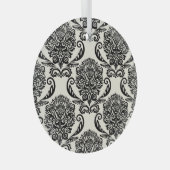 Decoratieve elementen, uit de vrije hand naadloze glas ornament (Voorkant Rechts)