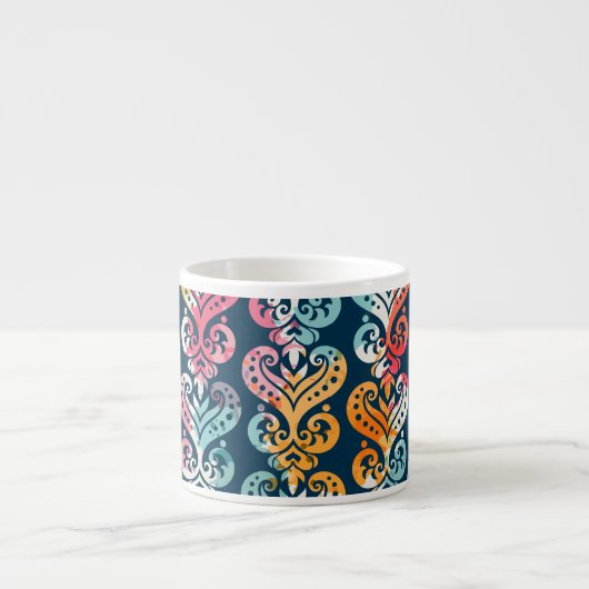 Decoratieve elementen, veelzijdig patroonontwerp. espresso kop (Voorkant)