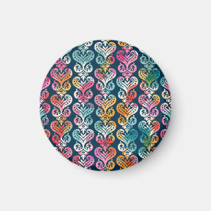 Decoratieve elementen, veelzijdig patroonontwerp. magneet