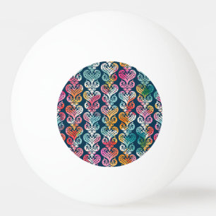 Decoratieve elementen, veelzijdig patroonontwerp. pingpongbal