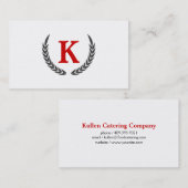 Decoratieve Elementen Visitekaartje (Voorkant / Achterkant)