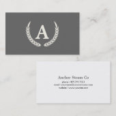 Decoratieve elementen visitekaartje (Voorkant / Achterkant)