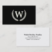 Decoratieve elementen visitekaartje (Voorkant / Achterkant)