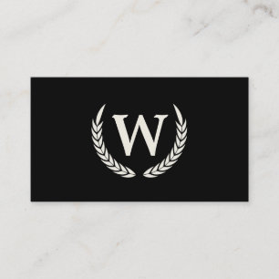 Decoratieve elementen visitekaartje