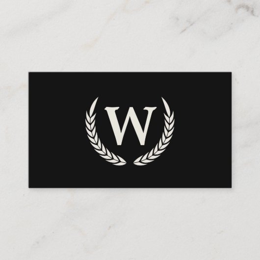 Decoratieve elementen visitekaartje (Voorkant)