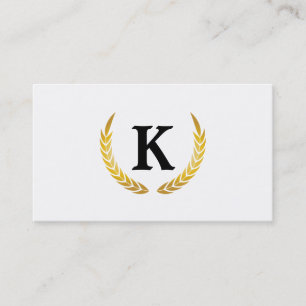 Decoratieve elementen visitekaartje