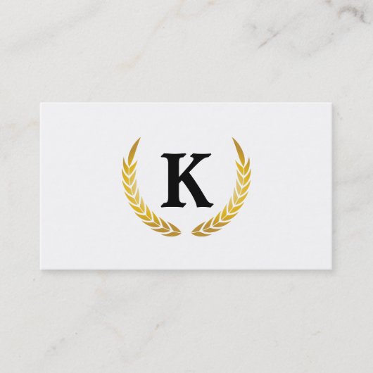 Decoratieve elementen visitekaartje (Voorkant)