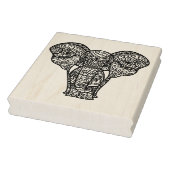 Decoratieve ellefantiestijl rubberstempel (Stempel)