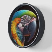Decoratieve en kleurrijke papegaai wandklok (Hoek)