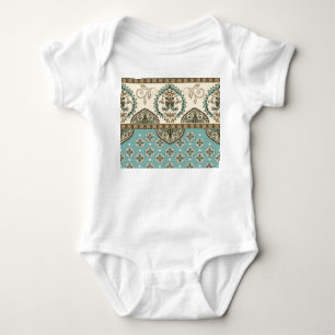 Decoratieve etnische Marokkaanse stijl grens Romper