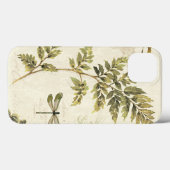 Decoratieve Ferns en een Dragonfly Case-Mate iPhone Case (Achterkant (horizontaal))