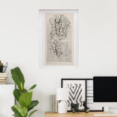 Decoratieve Figuren 8 van Alphonse Mucha Antiek Poster (Thuiskantoor)