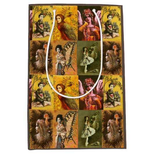  Decoratieve Figuur Gift Bag Medium Cadeauzakje (Voorkant)